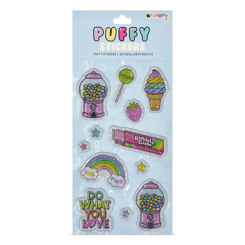 Gumball Puffy Stickers