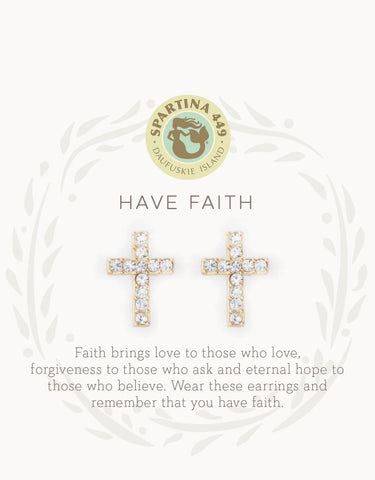 Have Faith Earrings