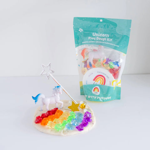 Unicorn Rainbow Sensory KidDough Kit | Vanilla Buttercream