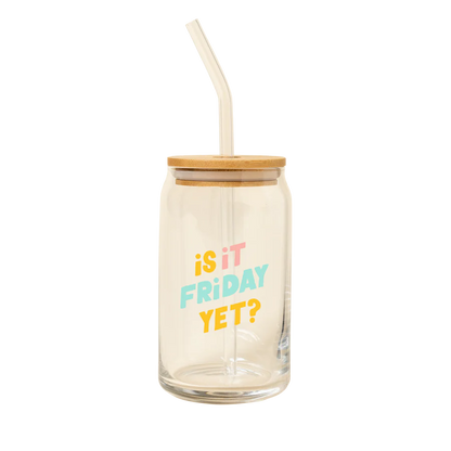 Can Glass Tumbler | Friday