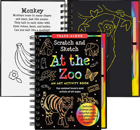 Scratch & Sketch | At The Zoo