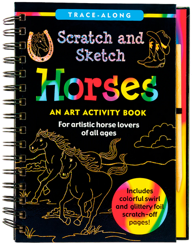 Scratch & Sketch | Horses