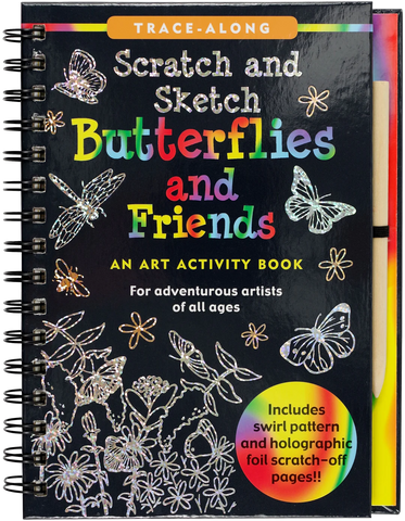 Scratch & Sketch | Butterflies & Friends