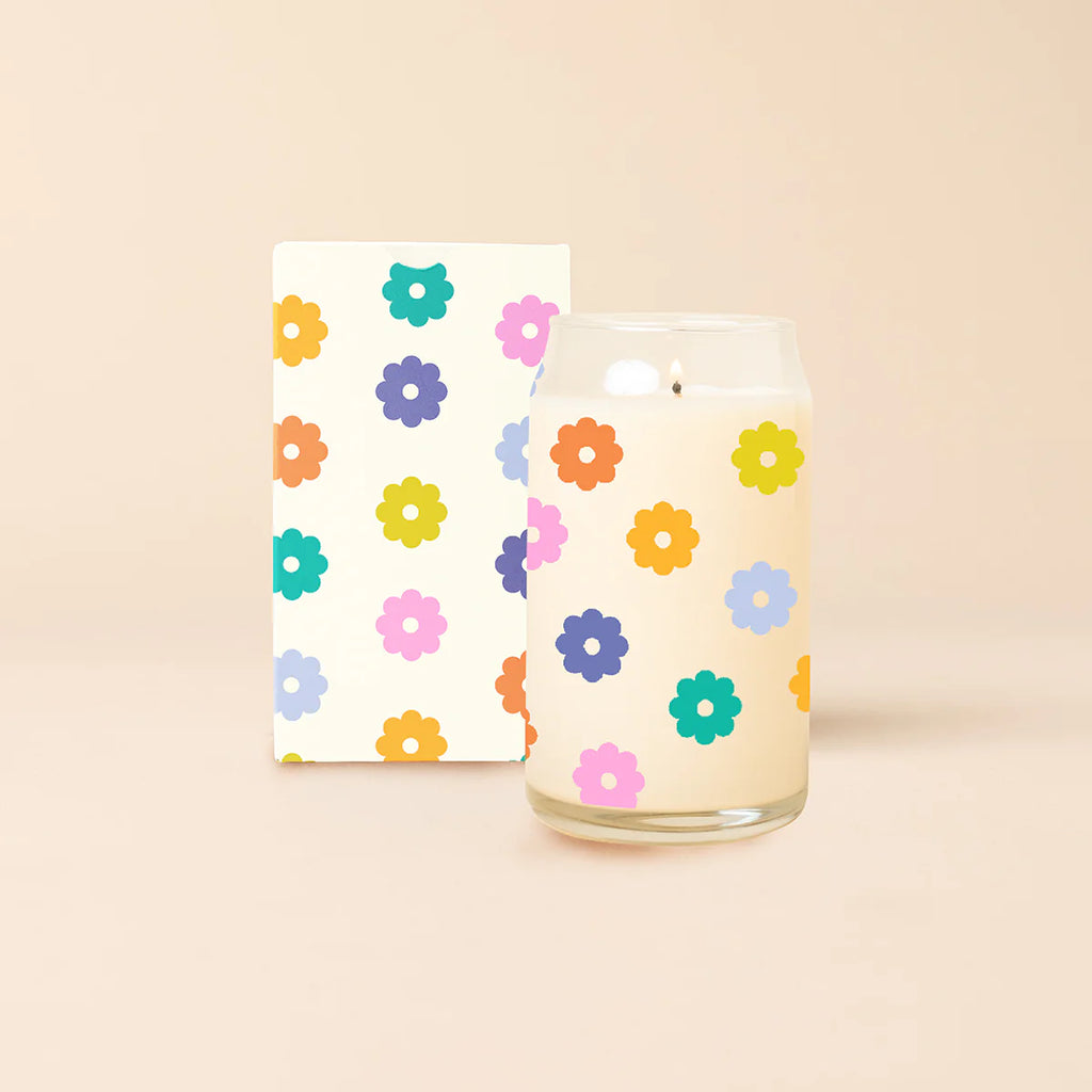 Can Glass Candle | Daisy