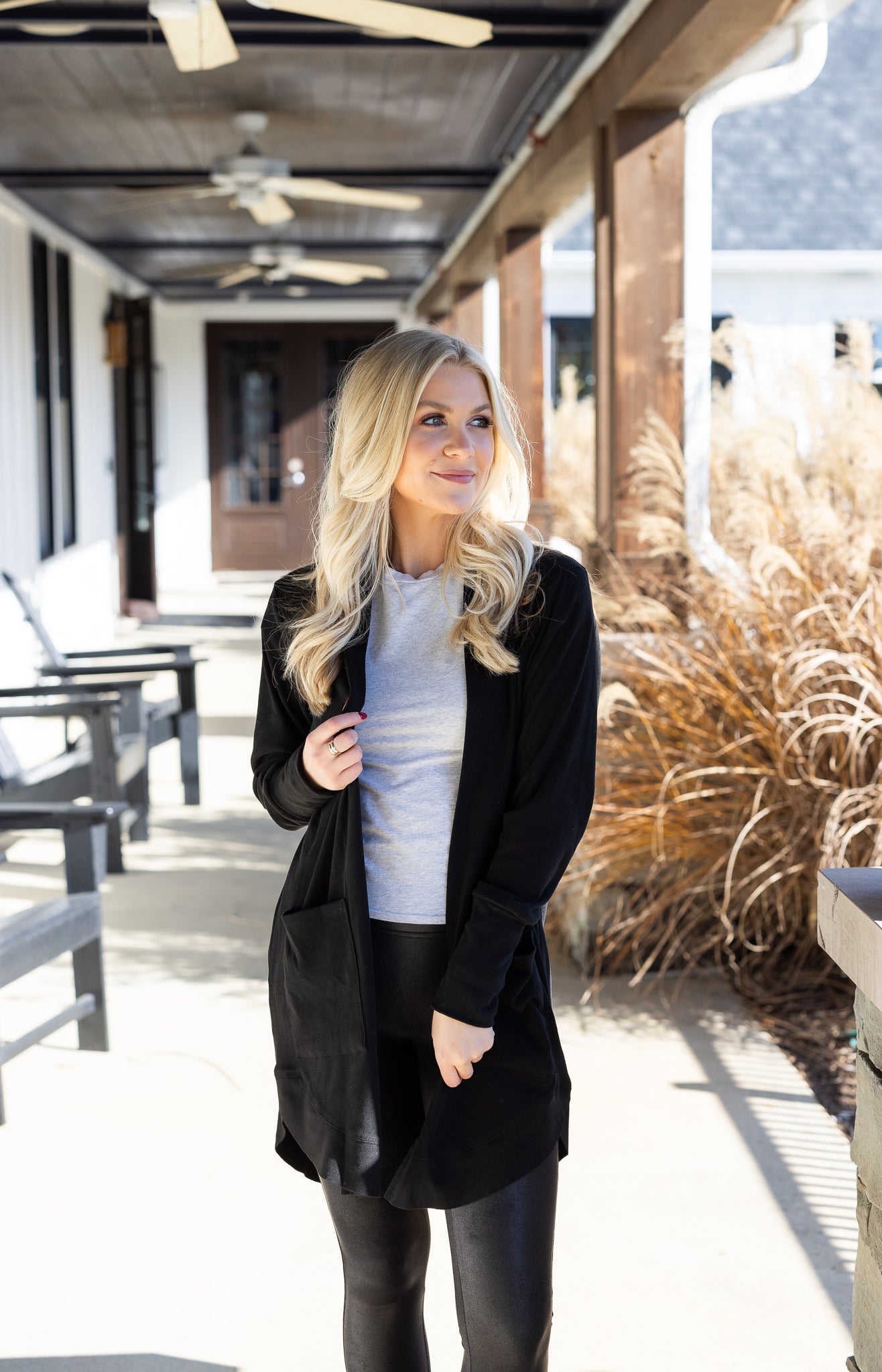 Weekend Brushed Cardigan