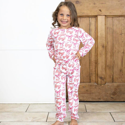 Toddler Sutton Bow PJ Set