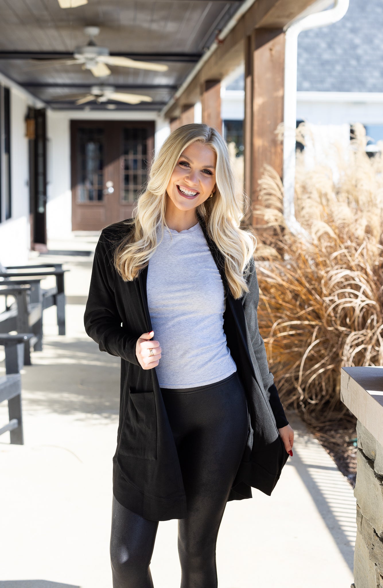 Weekend Brushed Cardigan