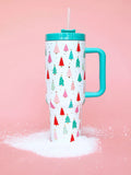 40 oz Frosted Forest | To-Go Tumbler