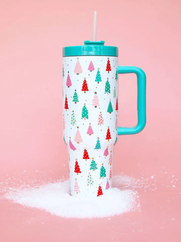 40 oz Frosted Forest | To-Go Tumbler