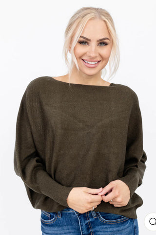 RYU Sweater | Olive
