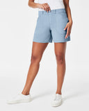 Spanx Twill Shorts 6" | Mountain Blue