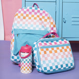 Kids Checkered Backpack