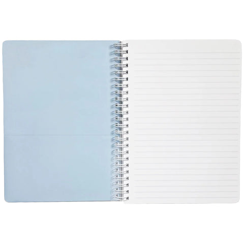 Mini Notebook | Blue Vintage Dots
