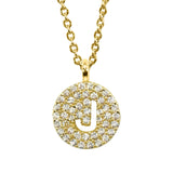 Love Letter Initial Necklace | Gold