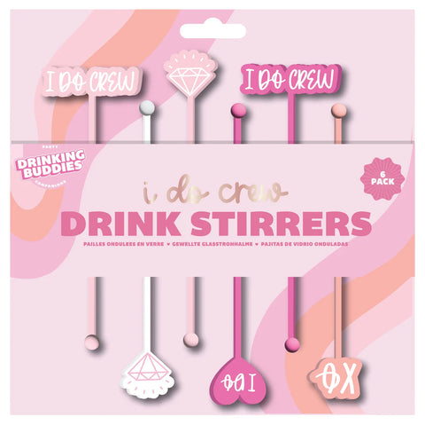 I Do Crew Drink Stirrers | 6 Pack