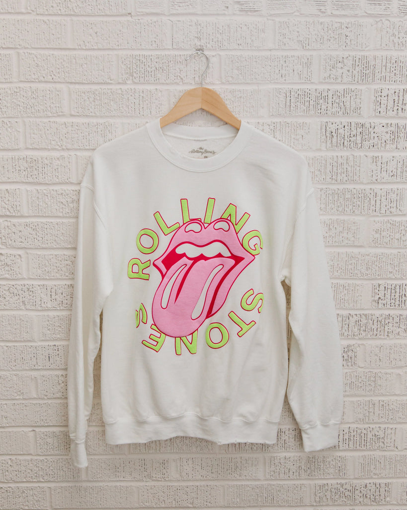 Rolling Stones Neon Sweatshirt