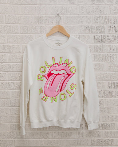 Rolling Stones Neon Sweatshirt