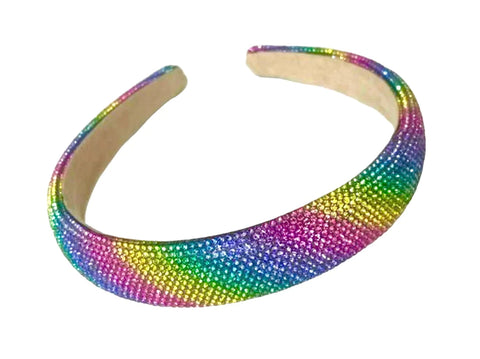 Rainbow Crystal Headband