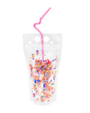 Cheers Reusable Confetti Hydration Pouches