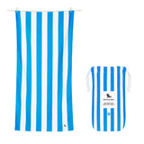 Bondi Blue Cabana XL | Dock & Bay Quick Dry Towel
