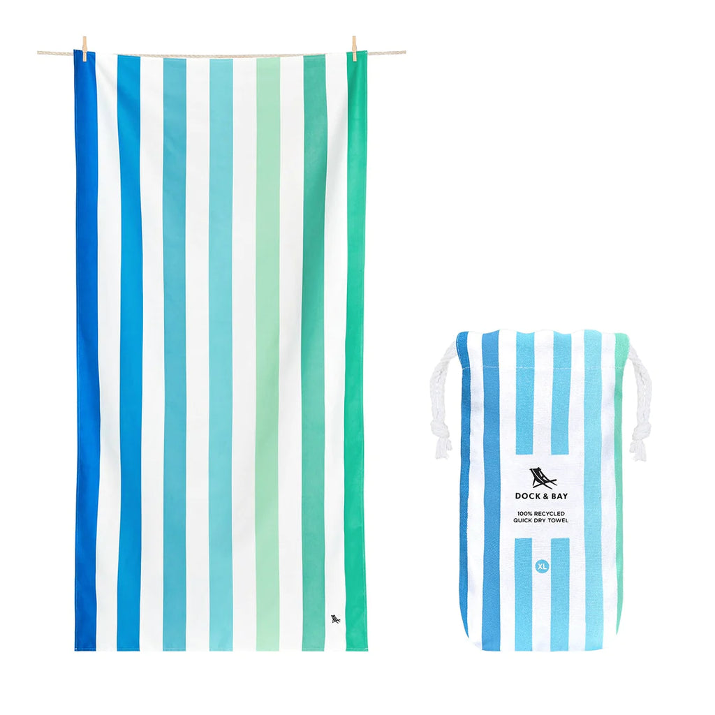 Endless River Summer XL | Dock & Bay Quick Dry Towel