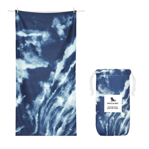Twilight Drift Tie Dye XL | Dock & Bay Quick Dry Towel