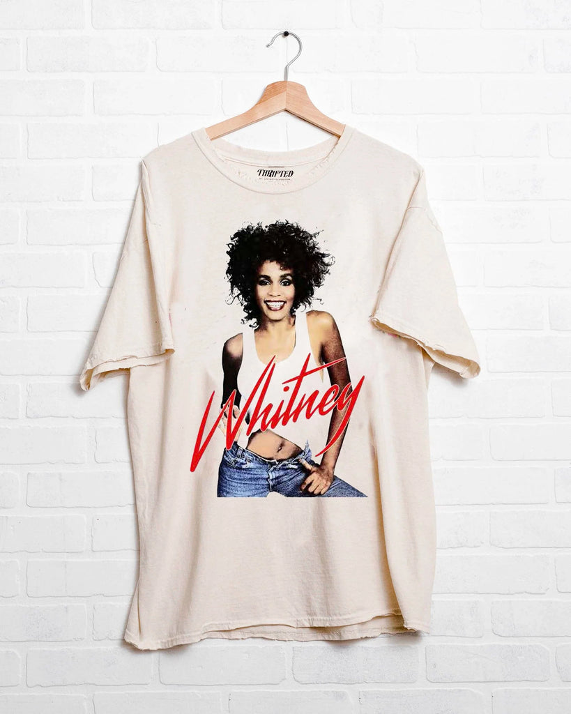 Whitney houston t shirt deals
