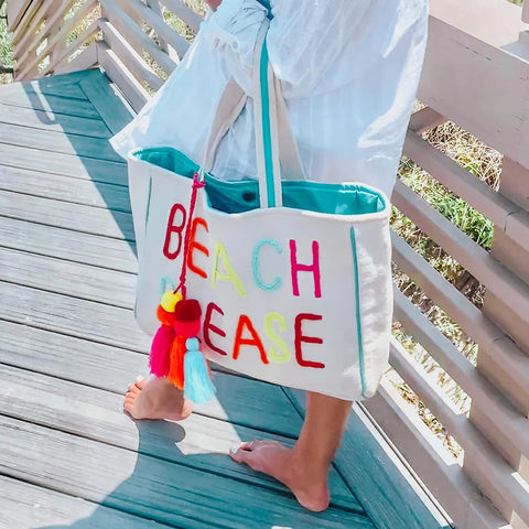 Beach Please Tote Bag