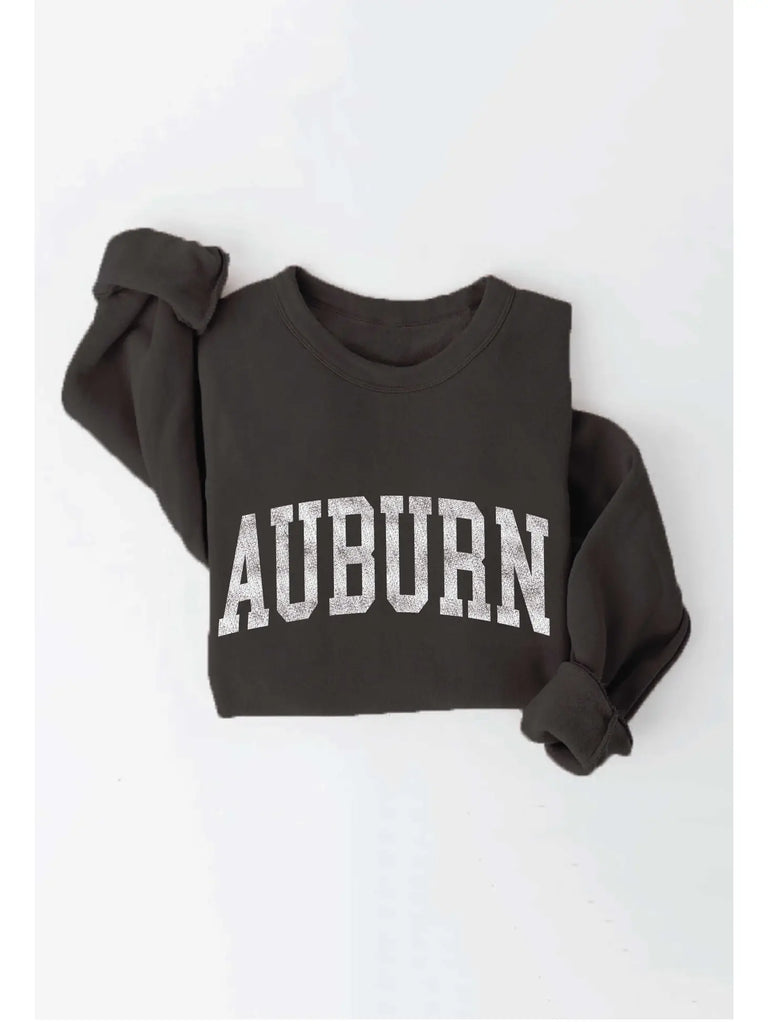 Auburn Graphic Sweatshirt | Black