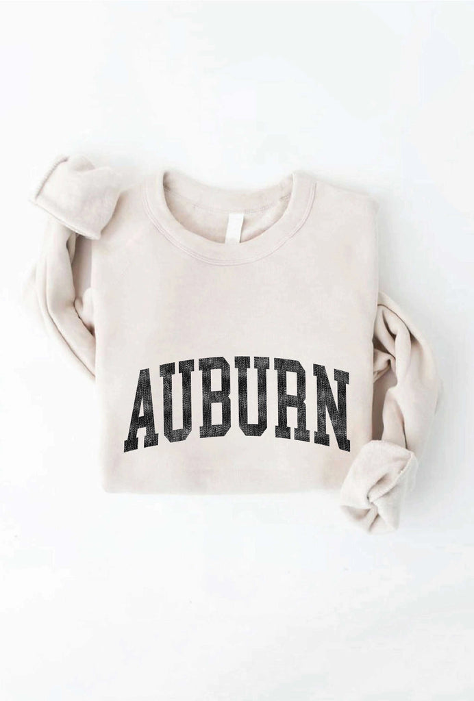 Auburn Graphic Sweatshirt | Heather Dust