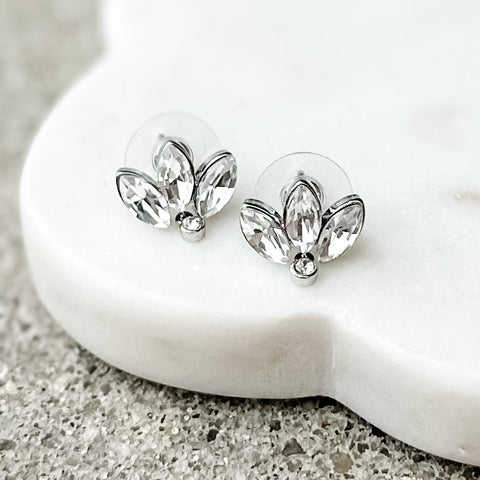 Olivia Earrings | Silver