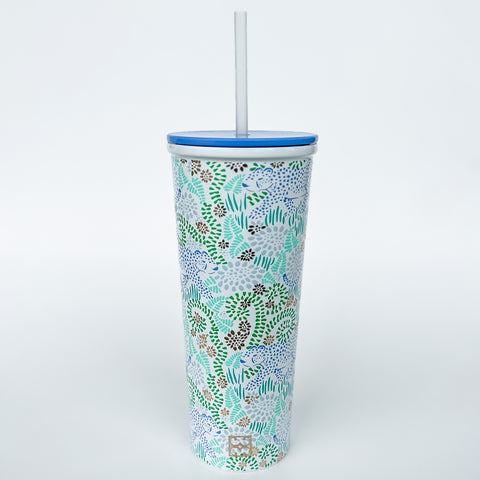 Stainless Straw Tumbler | Jungle Lounge