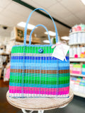 Lilley Line Tote Medium | Lined Bright Multi Color