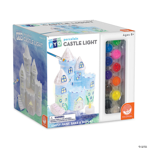 Paint Your Own Porcelain: Castle Light