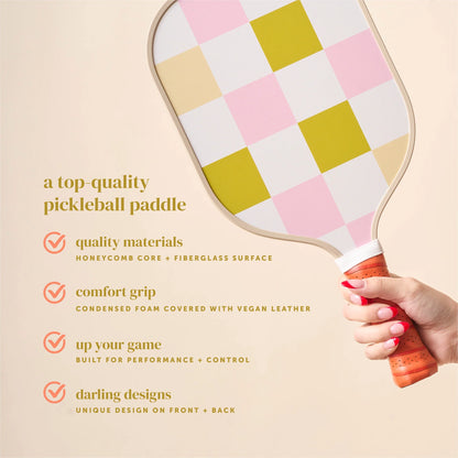 Pickleball Paddle | Check Green