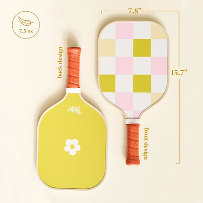 Pickleball Paddle | Check Green