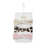 Rolled Velvet Bow Headband Sets