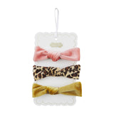 Rolled Velvet Bow Headband Sets