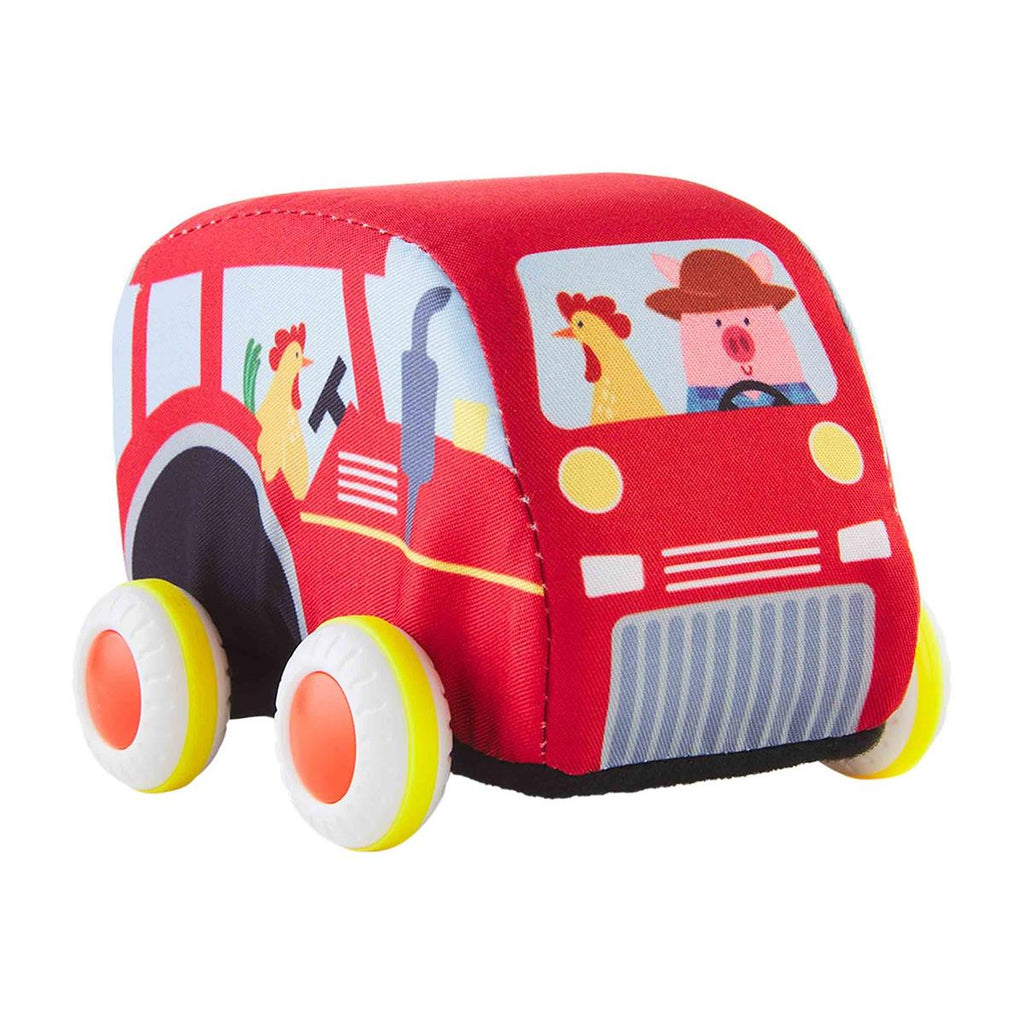 Tractor Plush Pull-Back Toy