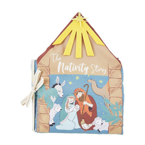 Nativity Plush Book