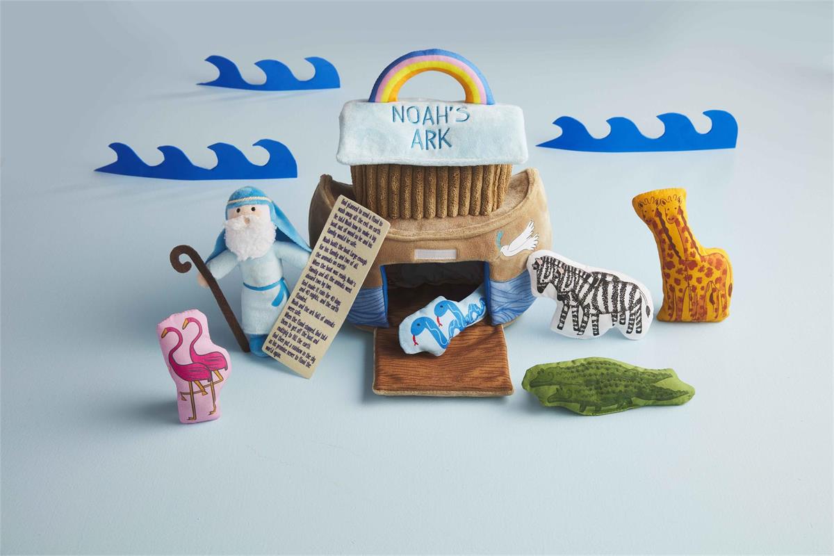 Noah's Ark Plush Set