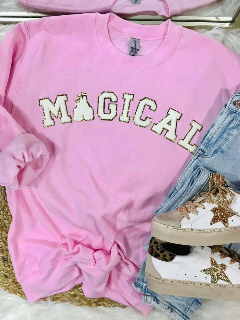 Magical Castle Patch Sweatshirt
