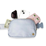 Belt Bag + Wallet Set | Misty Blue