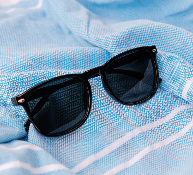 Solstice Sun Black Polarized Sunglasses | Peepers