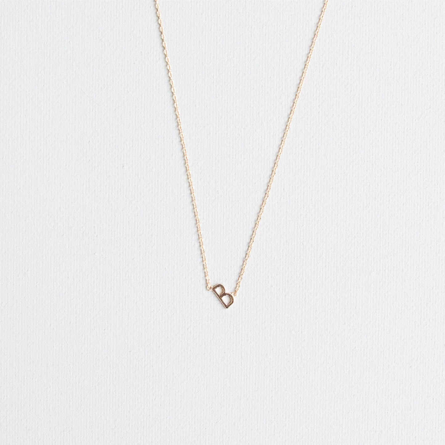 Gold Luxe Initial Necklace