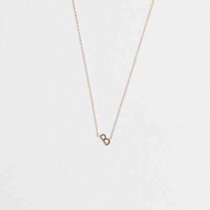 Gold Luxe Initial Necklace