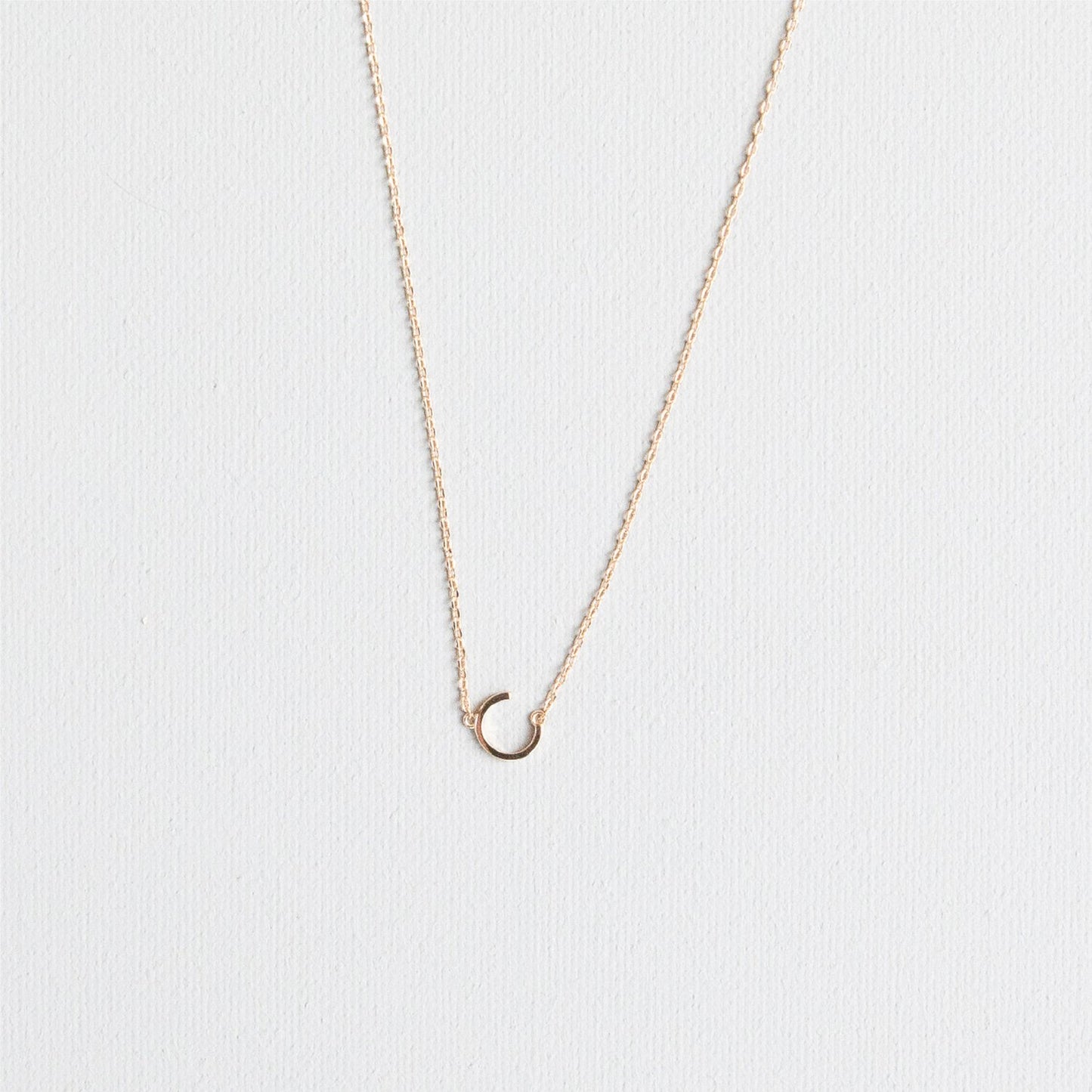 Gold Luxe Initial Necklace