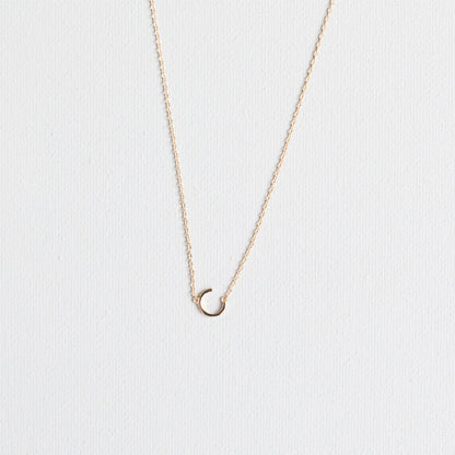 Gold Luxe Initial Necklace