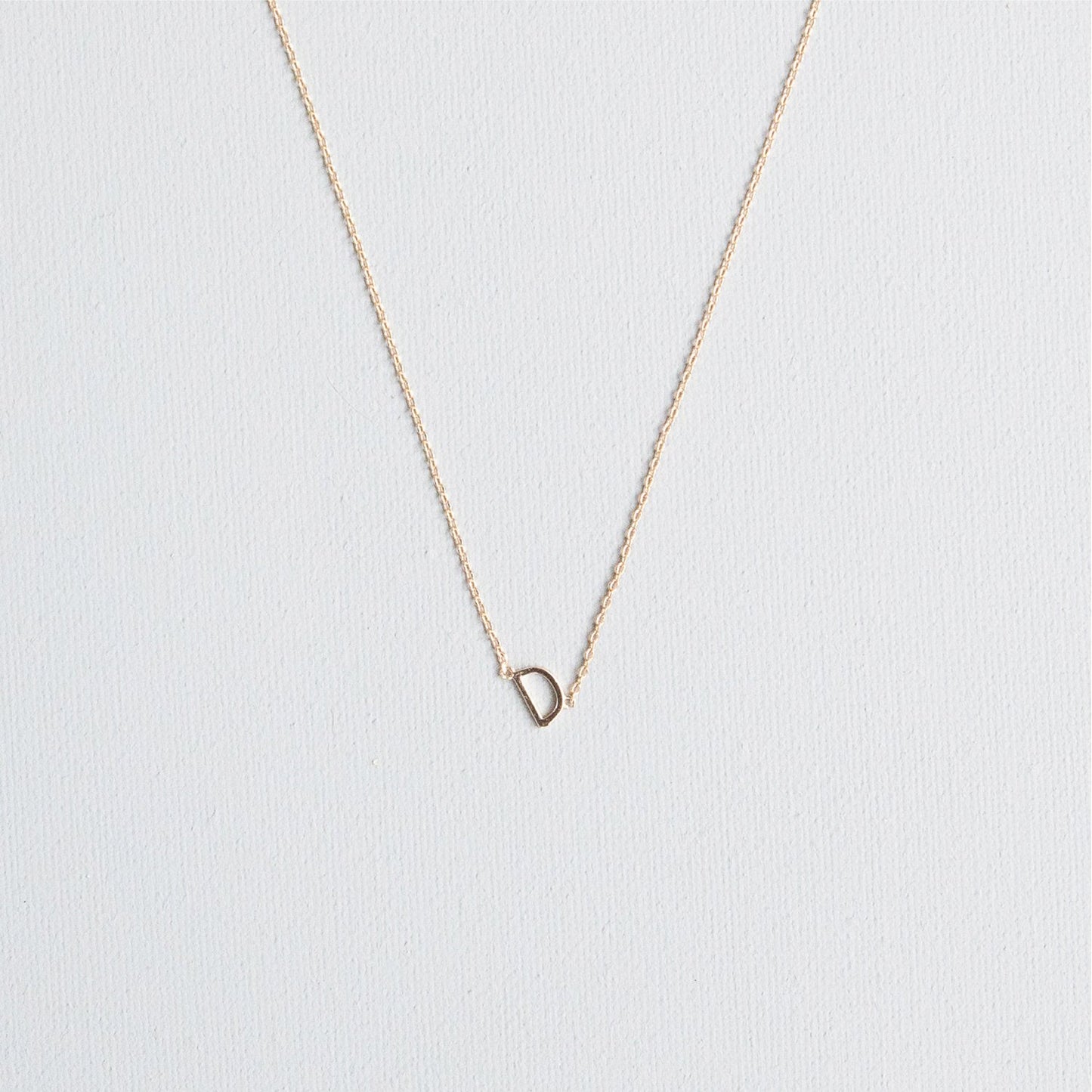 Gold Luxe Initial Necklace