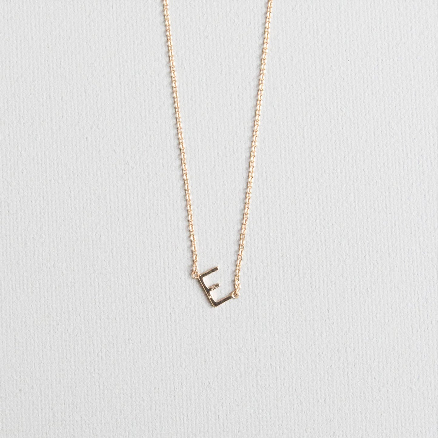 Gold Luxe Initial Necklace